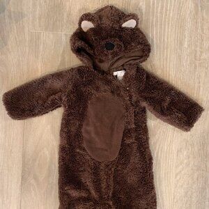 🐻 Pottery Barn Baby Teddy Bear Costume – 6–12 Months 🐻